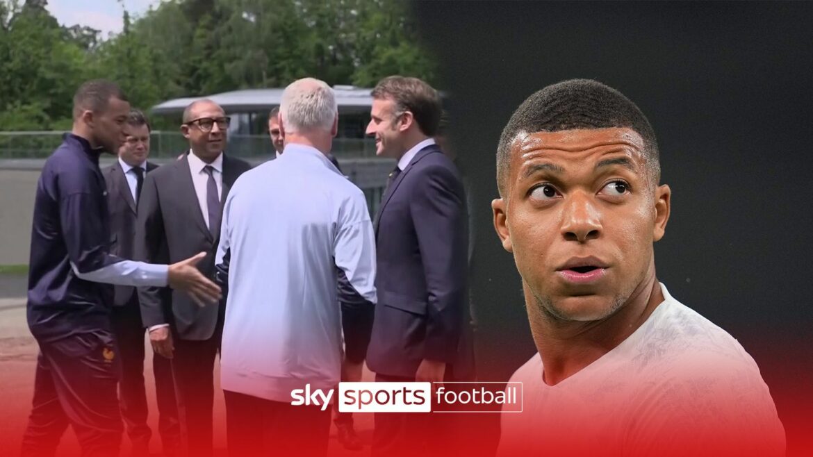 Kylian Mbappe tells French President Macron he’ll be a Real Madrid player ‘TONIGHT!’ | Football News | Sky Sports