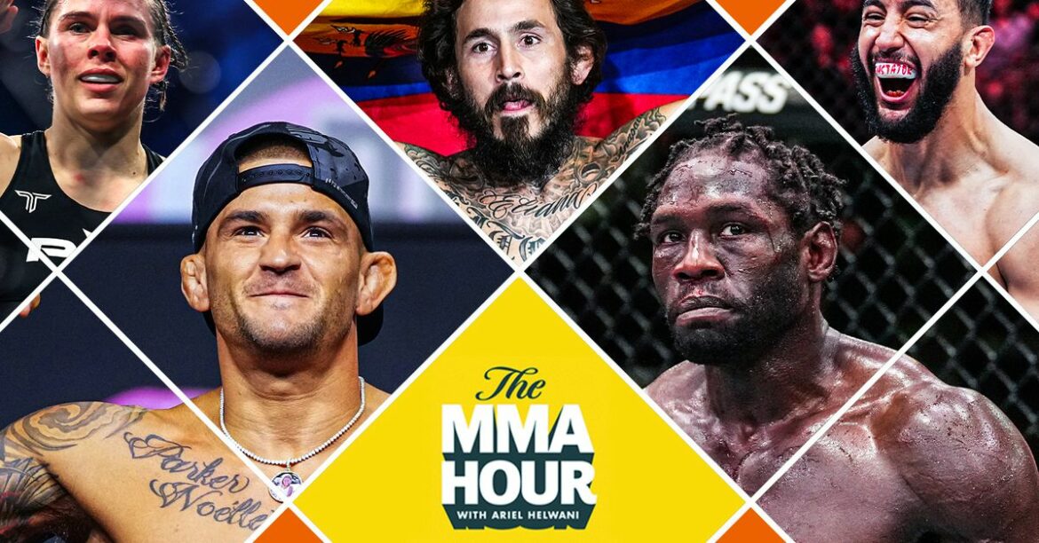 Watch The MMA Hour with Poirier, Reyes, Vera, Cannnonier, and Marshall now