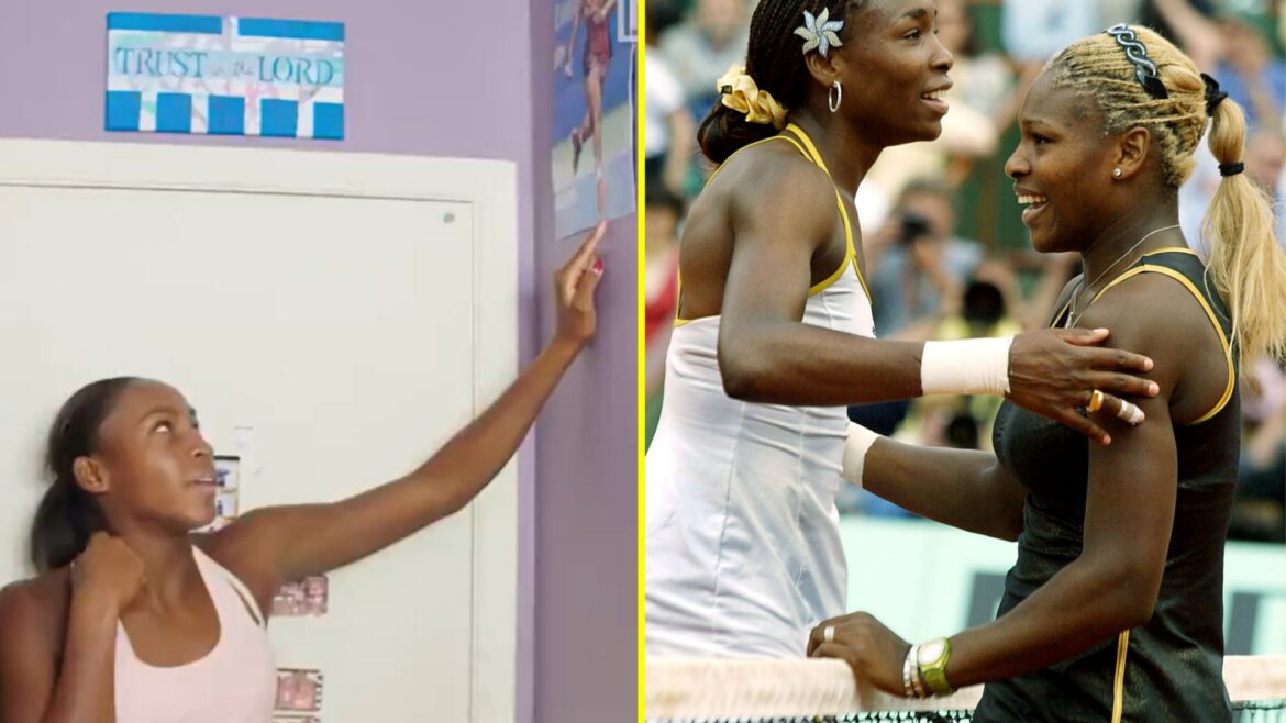 Coco Gauff had picture of Serena Williams on her bedroom wall – now she’s first American woman to equal tennis legend’s dominant record from 2002