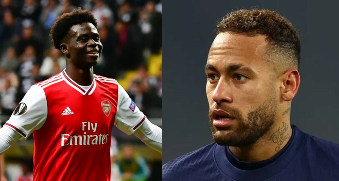 Neymar is not respected enough – Saka