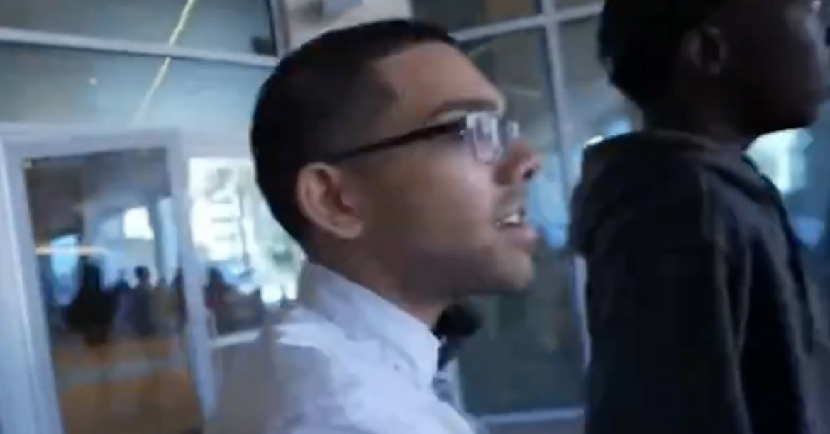 Watch streamer plead for forgiveness after disrespecting Nate Diaz at final Masvidal presser