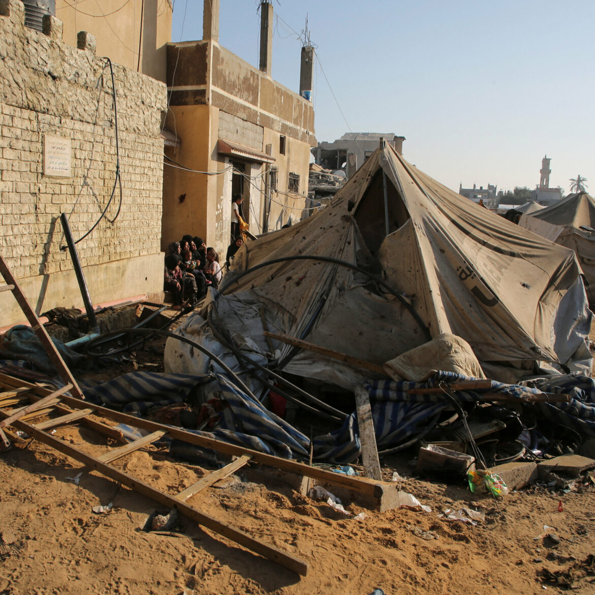 Strike on Gaza School Compound Adds to Mounting Death Toll at U.N. Buildings