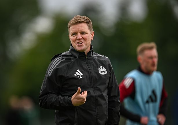 Newcastle United head coach Eddie Howe