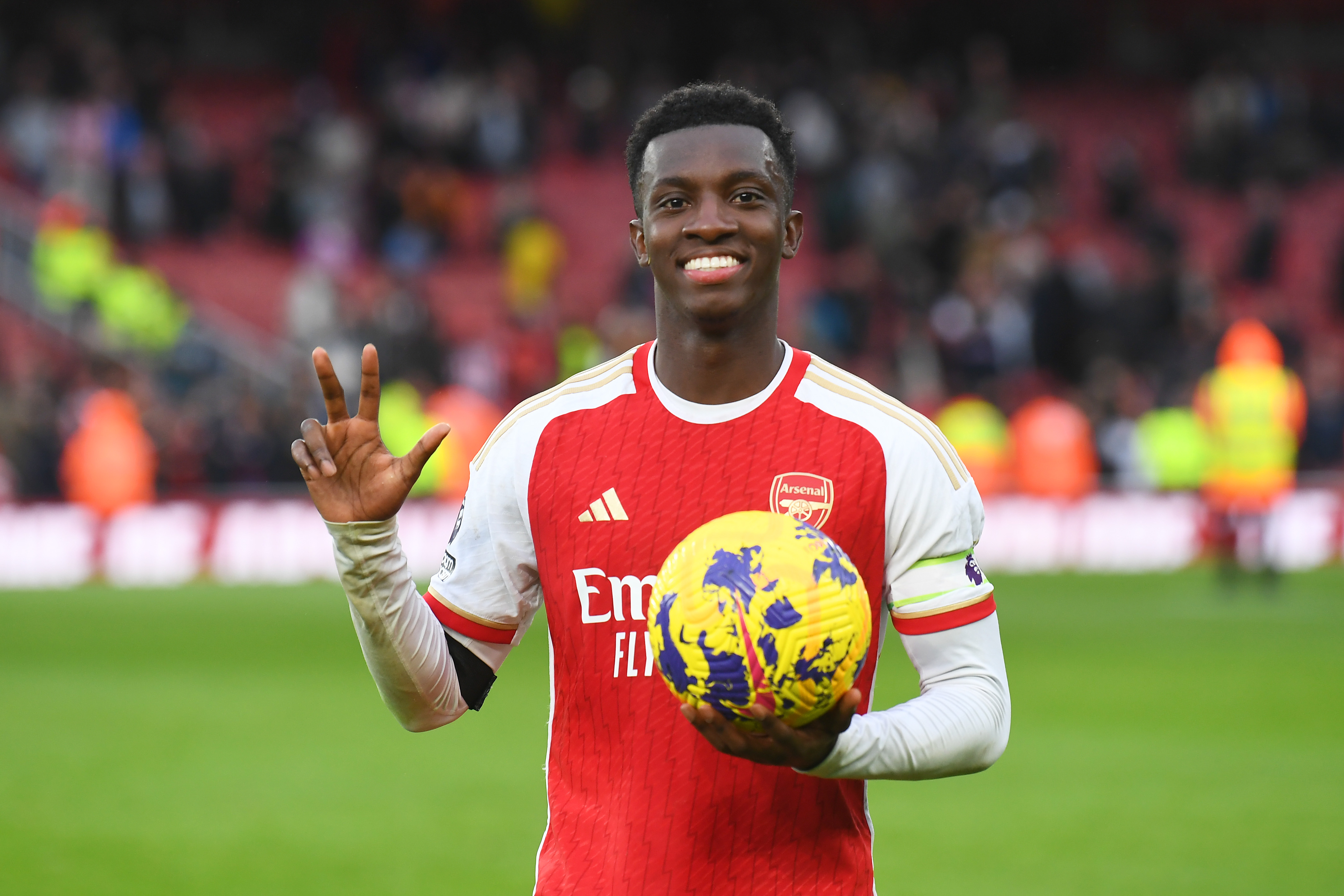 Eddie Nketiah could make way for a new striker in the summer