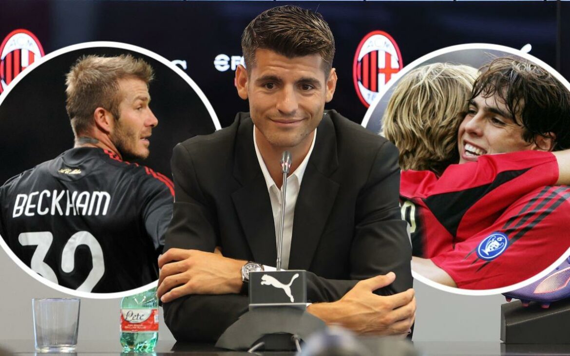 ‘Kaka, Sheva, Pato and David Beckham’ – Morata advised on Milan move by legends