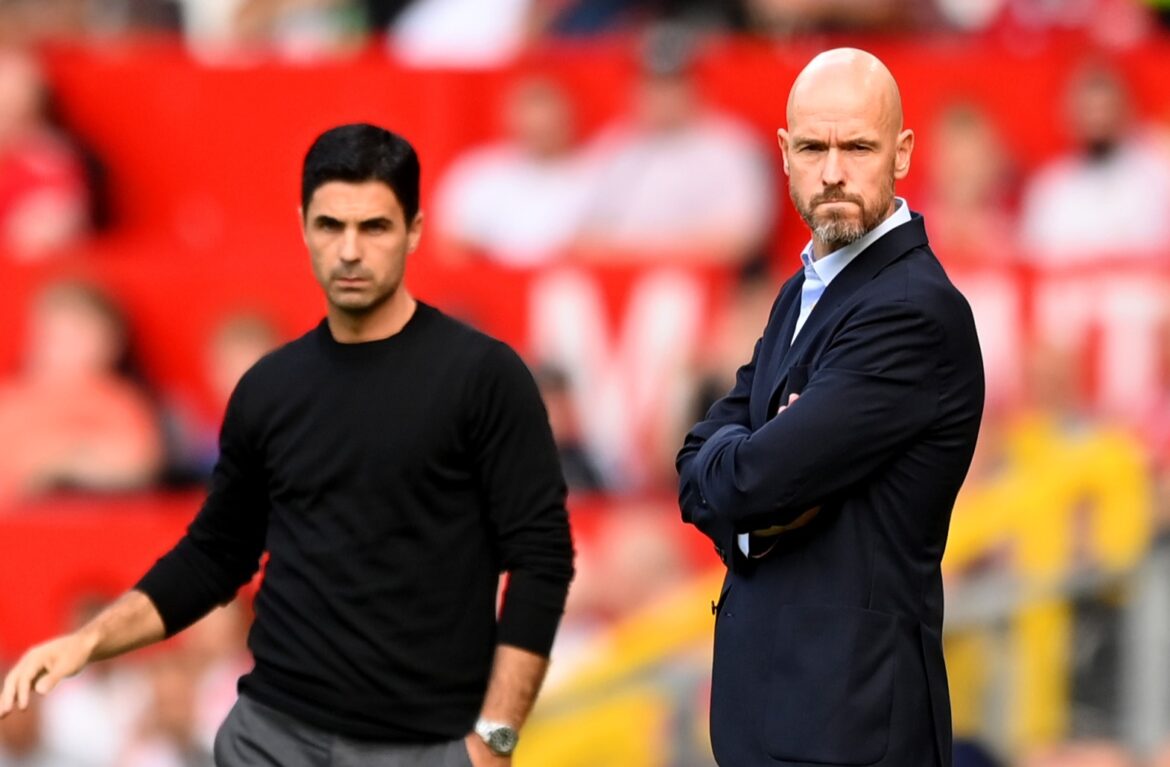 Arsenal's brutal clearout under Mikel Arteta laid bare and Erik ten Hag's Man United haven't come close