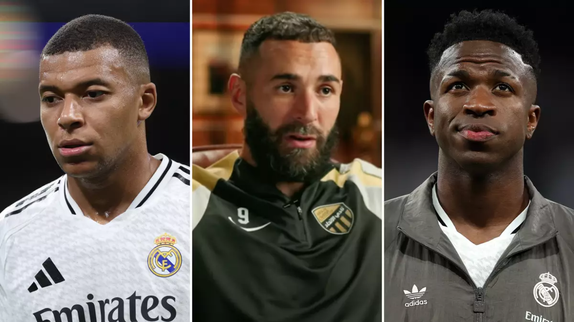 Karim Benzema didn't hesitate choosing between Kylian Mbappe and Vinicius Jr as Real Madrid's best player - Real Madrid