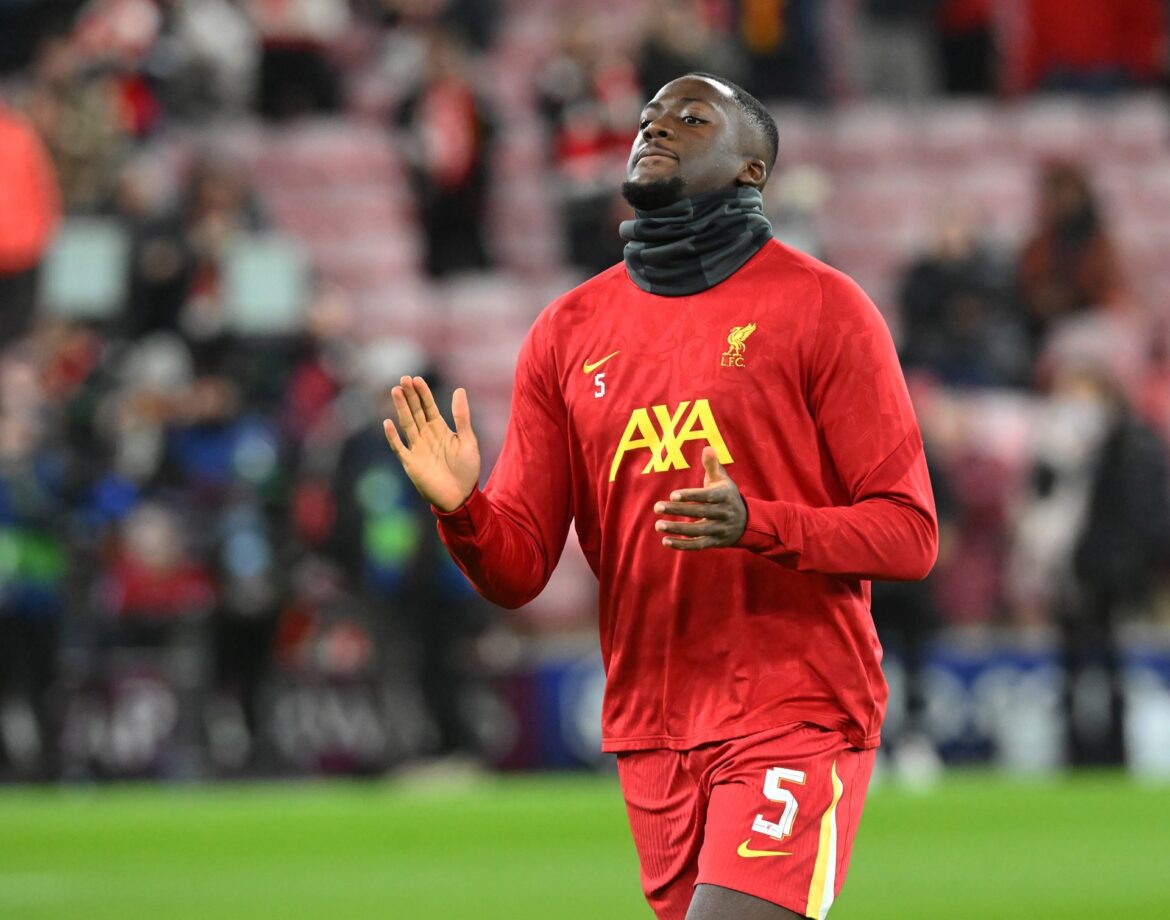 Ibrahima Konate issues wholesome response after seeing Liverpool draw Accrington Stanley in the FA Cup