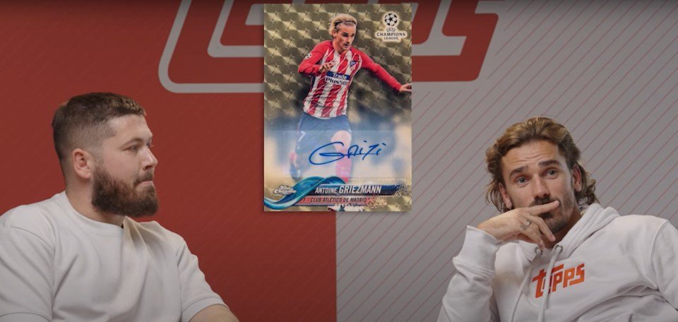 Griezmann's most expensive card left him surprised