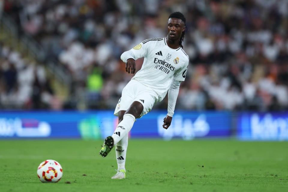 Eduardo Camavinga will be one of the players at risk of suspension. (Photo by Yasser Bakhsh/Getty Images)