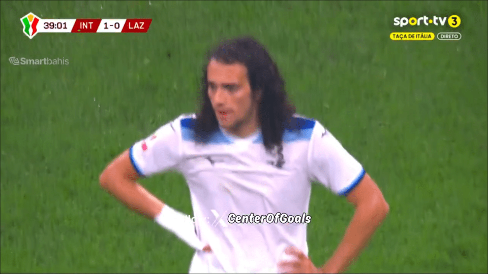 Guendouzi was a sight as he shook his head in shock