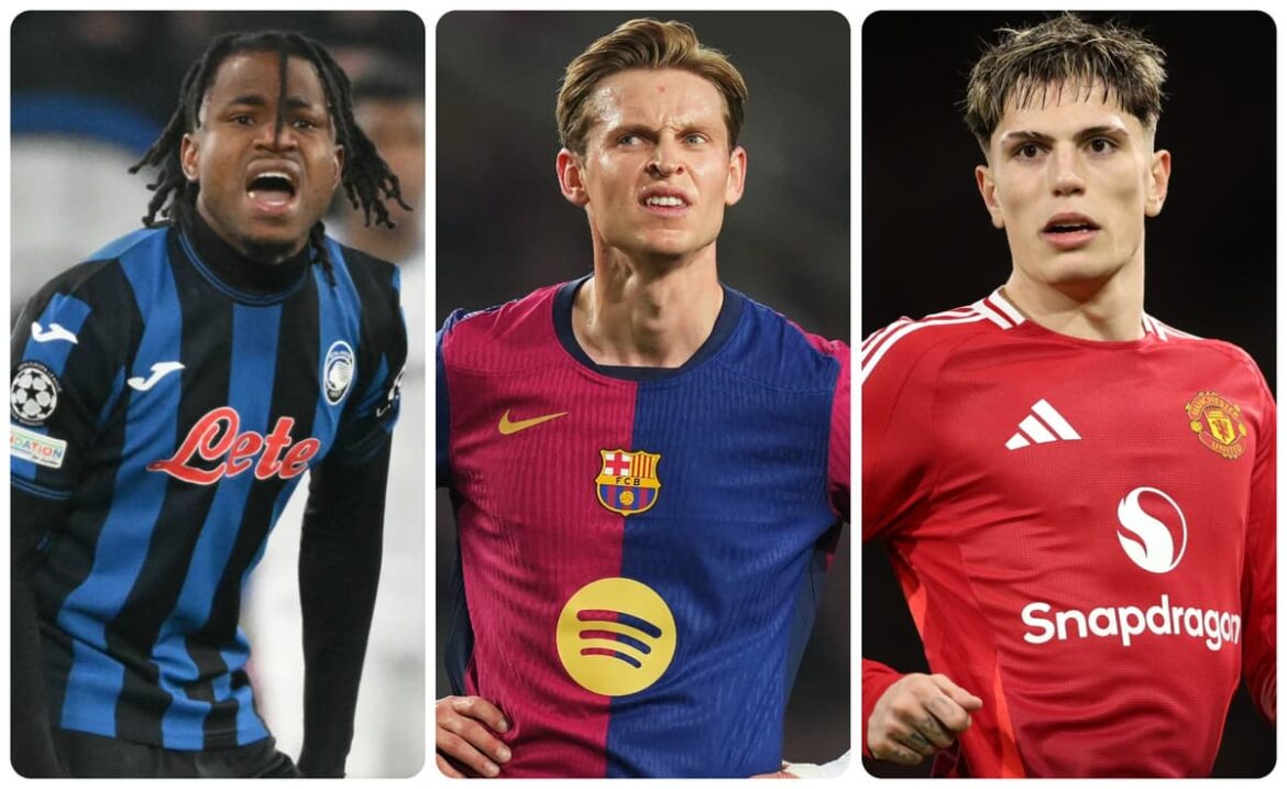 Transfer news LIVE! Man Utd eye Lookman; Arsenal battle Liverpool for De Jong; Chelsea get big Garnacho boost