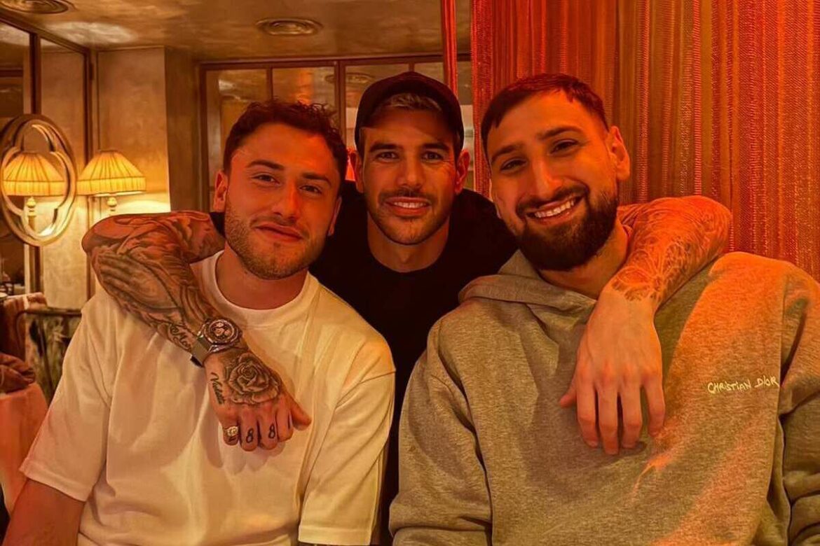 Picture: Milan, Inter, PSG and Bologna stars grab dinner ahead of international duty - Football Italia