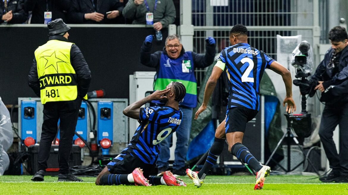Inter 2-1 Feyenoord, UCL: Nerazzurri Beat Dutch Opponents 4-1 On Aggregate To Reach Final Eight