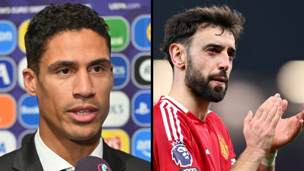 Raphael Varane's one-word reaction to Bruno Fernandes' Man Utd impact vs Arsenal speaks volumes, his verdict is so clear
