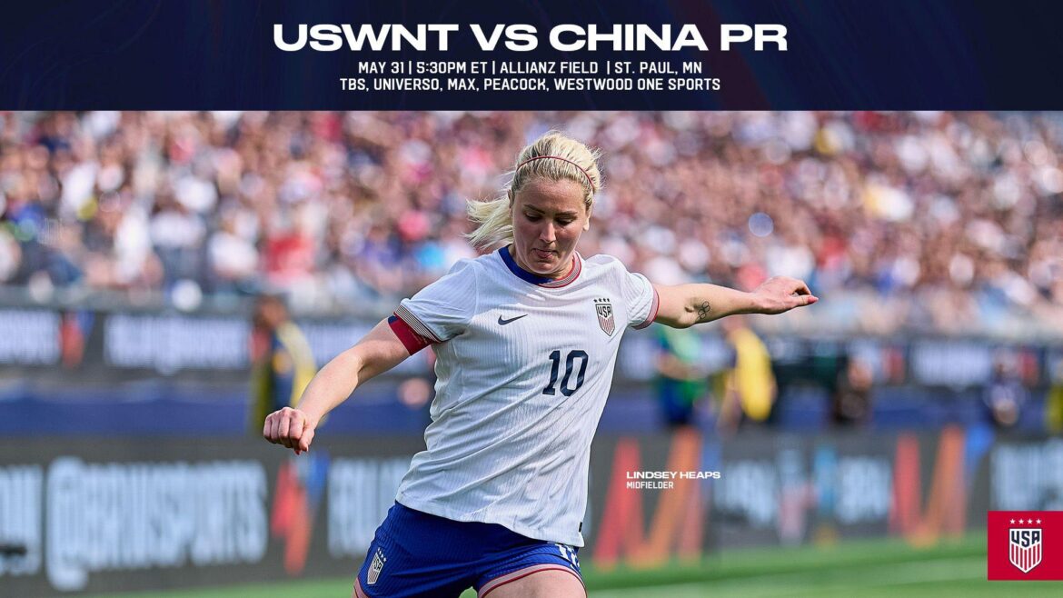 USWNT v People’s Republic of China: How to watch the 31 May women’s friendly live – Olympics.com