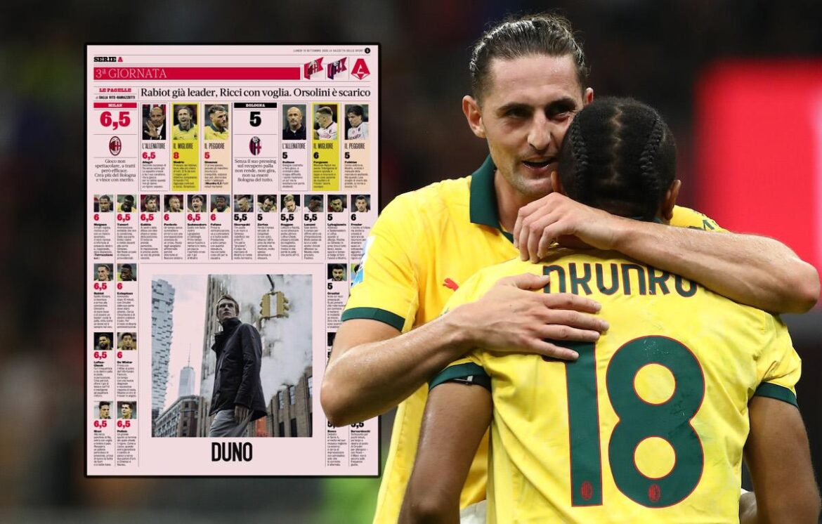 Several praised but Santi wasteful: Player ratings for Milan-Bologna from Italian media – SempreMilan